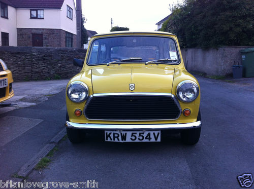 1980 Austin Morris Mini 1000 Front