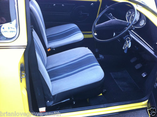 1980 Austin Morris Mini 1000 Interior
