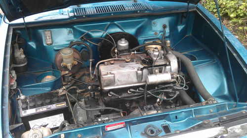 1974 Austin Vanden Plas 1500 Auto Engine Bay