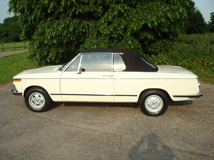 1973 BMW 2002 Cabriolet Left Side