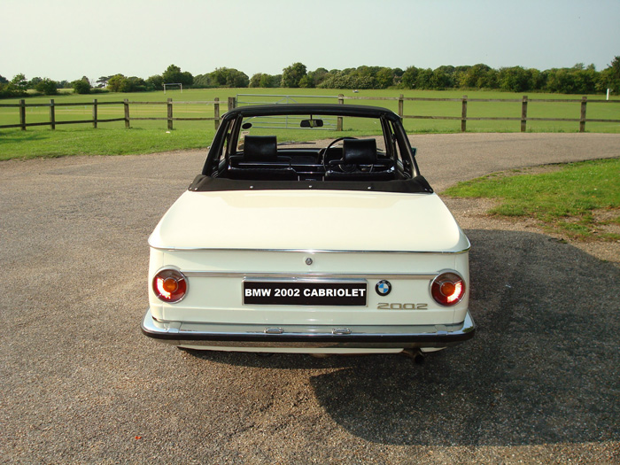 1973 BMW 2002 Cabriolet Rear