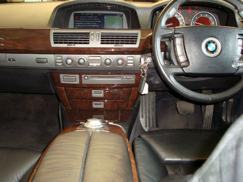 2002 bmw 745 li auto dashboard