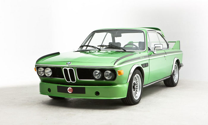 1975 bmw phase 2 csl batmobile 3153cc taiga green 1