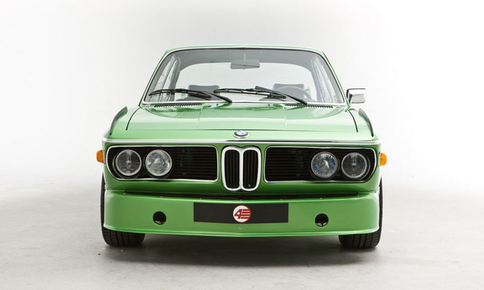 1975 bmw phase 2 csl batmobile 3153cc taiga green front