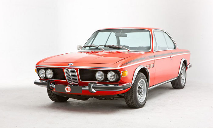 1973 bmw 3.0 csl verona red 1