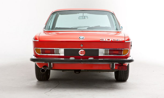 1973 bmw 3.0 csl verona red back