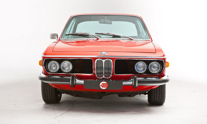 1973 bmw 3.0 csl verona red front