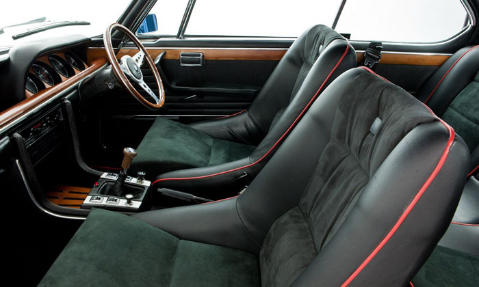 1973 bmw 3.0 csl verona red interior 1