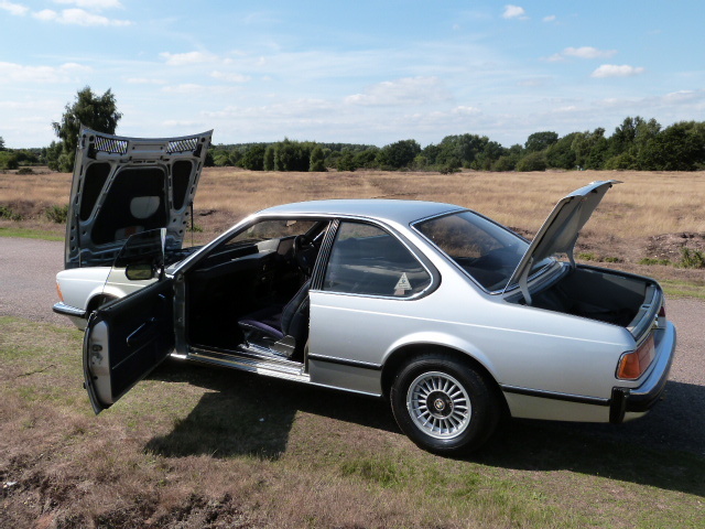 1979 BMW 633 CSi Doors Open