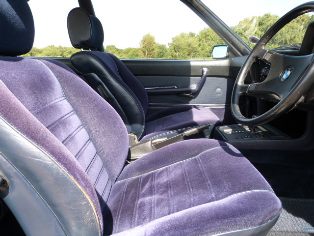 1979 BMW 633 CSi Front Interior