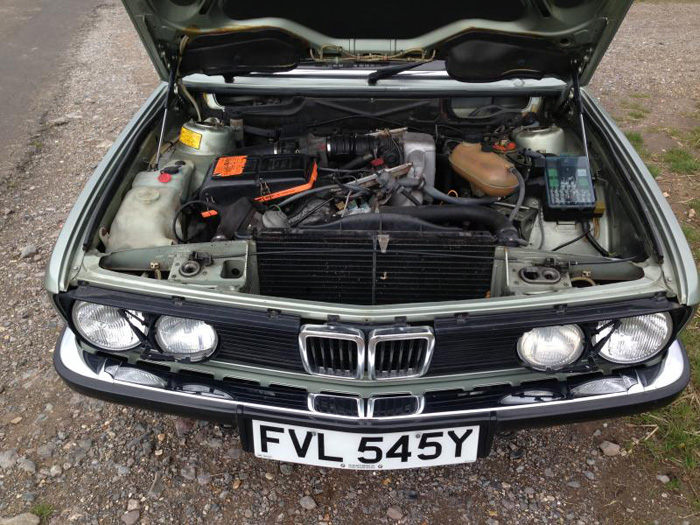 1982 BMW E28 525i Engine Bay