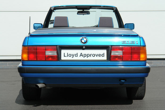 1992 BMW E30 318i Design Edition Convertible Back