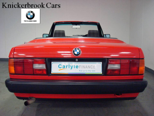 1991 bmw 3 series e30 318i convertible auto back