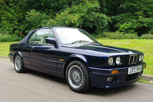 1991 BMW E30 325i Motorsport Convertible 1