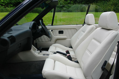 1991 BMW E30 325i Motorsport Convertible Front Interior