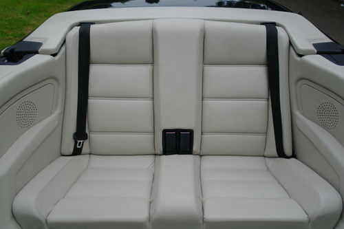 1991 BMW E30 325i Motorsport Convertible Rear Seats