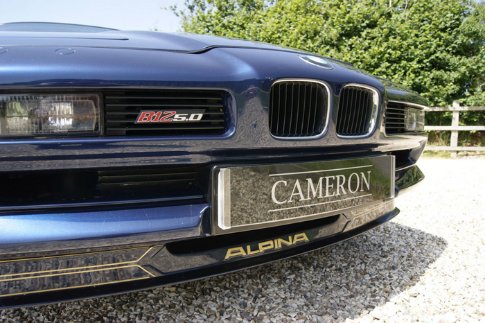 1991 BMW E31 850 Alpina B12 Coupe Front Closeup