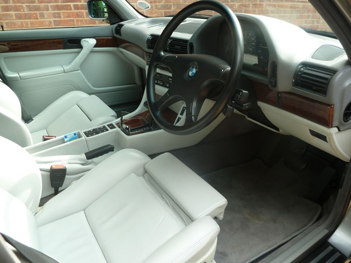 1992 BMW E32 750iL Interior