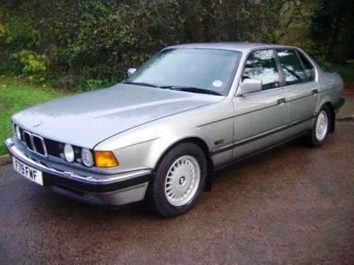 1989 bmw 735 i se auto grey 3