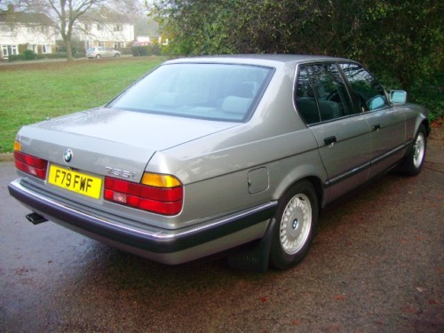 1989 bmw 735 i se auto grey 4