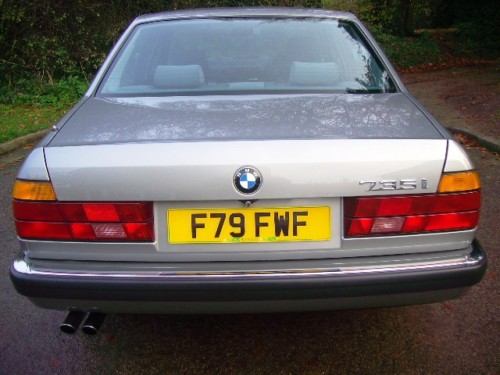 1989 bmw 735 i se auto grey 6