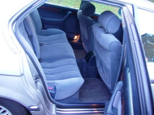 1989 bmw 735 i se auto grey interior 2