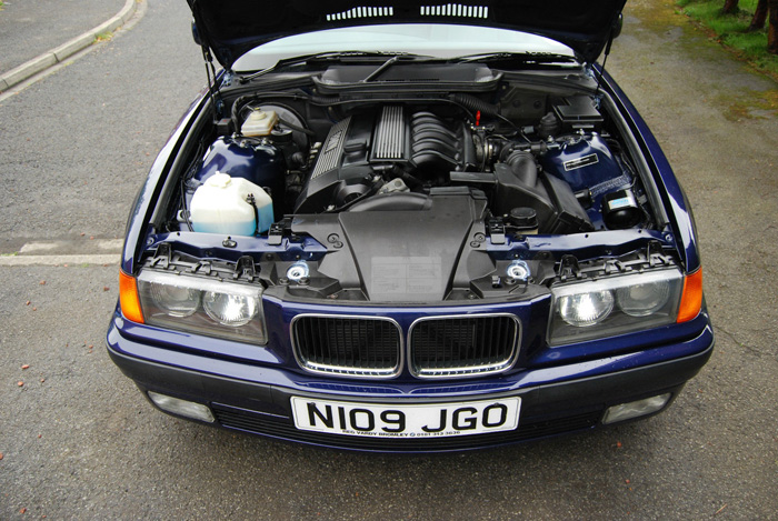 1996 BMW E36 328i Coupe Engine Bay 1