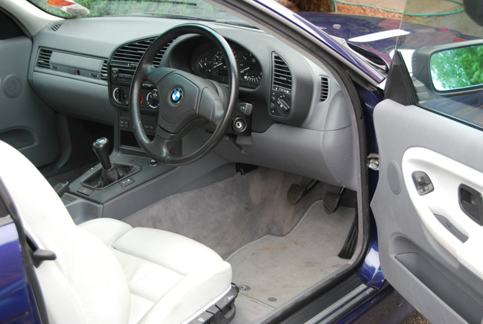 1996 BMW E36 328i Coupe Front Interior 2