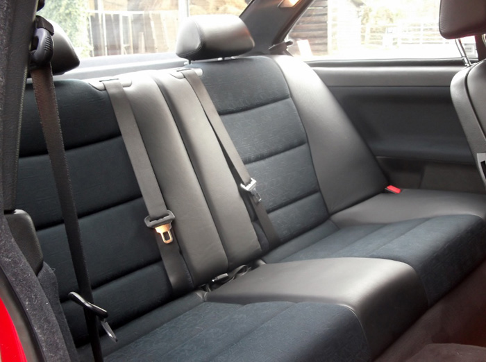 1995 BMW E36 328i Sport Rear Interior