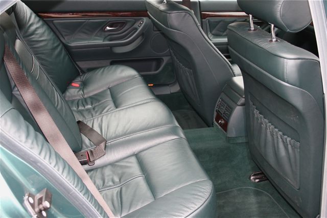 1997 bmw 728i auto green interior 2