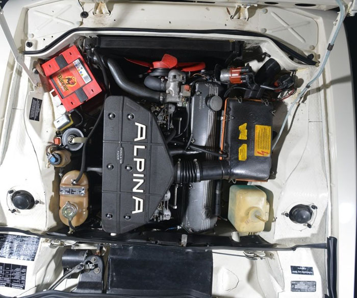 1973 BMW E9 3.0 CS Alpina B2 Engine Bay