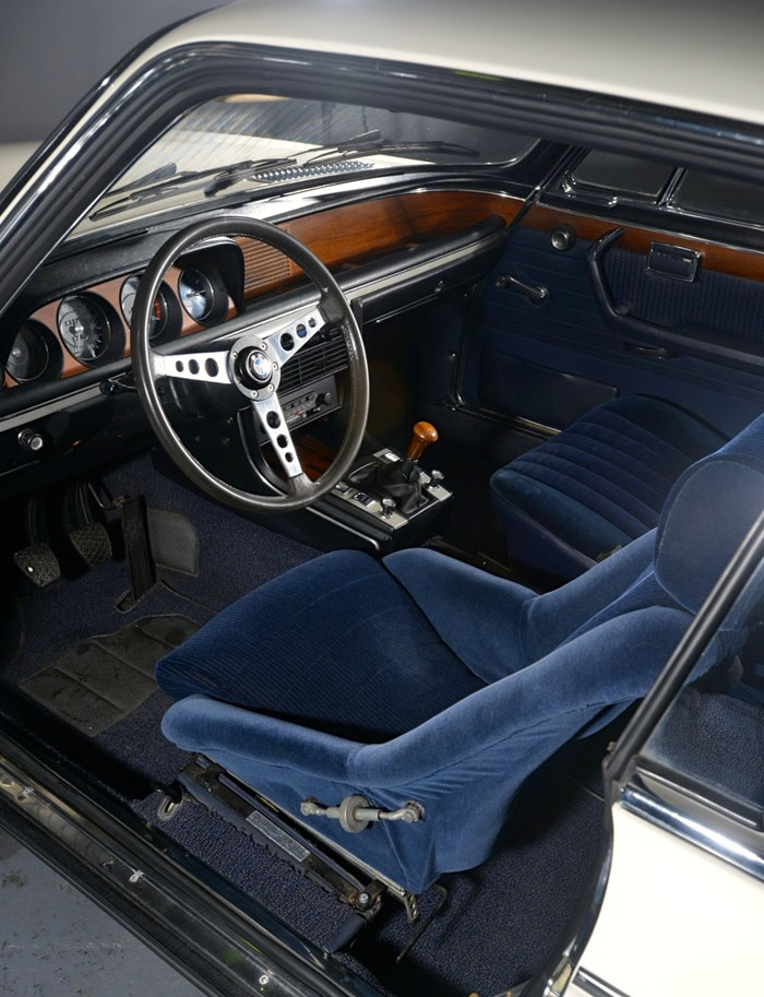 1973 BMW E9 3.0 CS Alpina B2 Interior