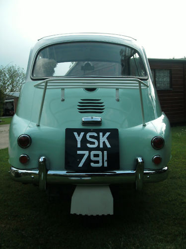 1962 bmw isetta 300 bubble car back