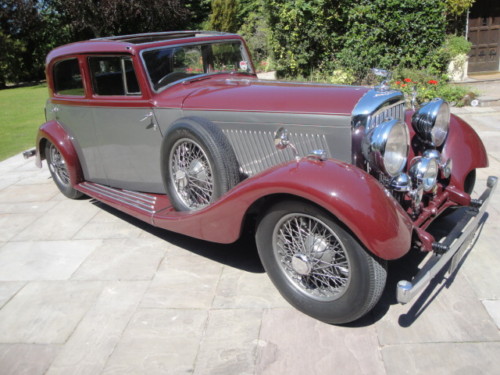 1937 bentley 3.5 litre park ward derby saloon 3