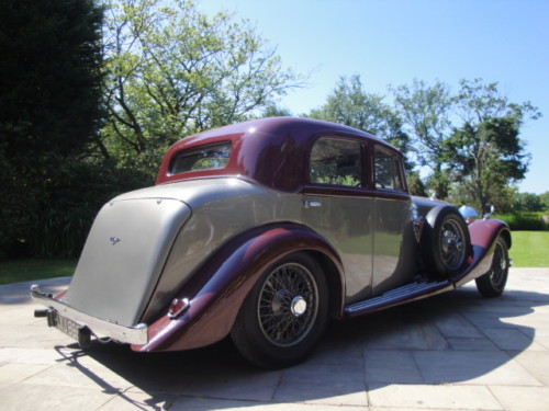 1937 bentley 3.5 litre park ward derby saloon 4