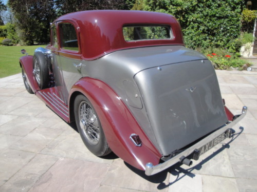 1937 bentley 3.5 litre park ward derby saloon 5