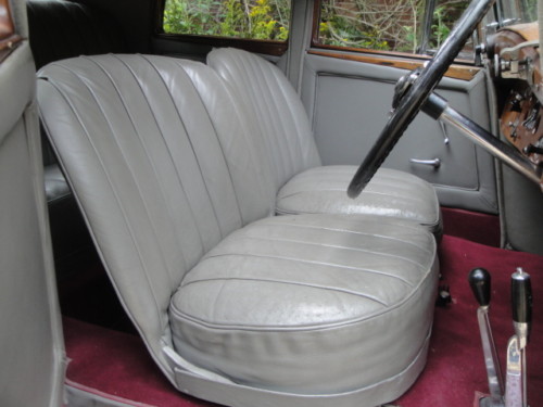 1937 bentley 3.5 litre park ward derby saloon interior 1