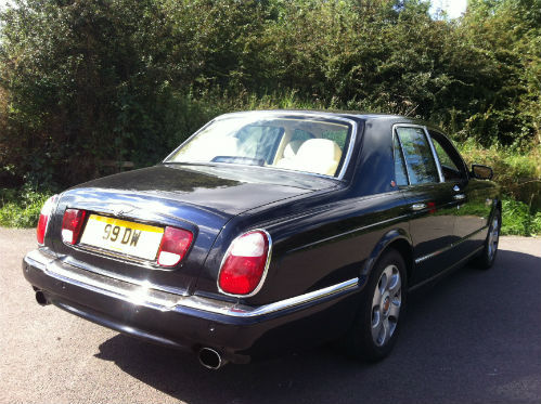 2000 Bentley Arnage Red Label Rear