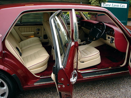 1996 bentley turbo r interior 1