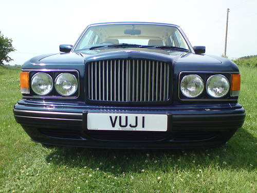 1996 bentley turbo r blue 2