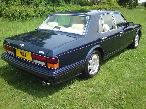 1996 bentley turbo r blue 4