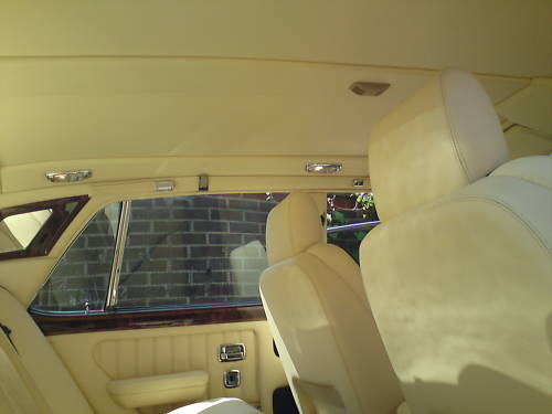 1996 bentley turbo r blue interior