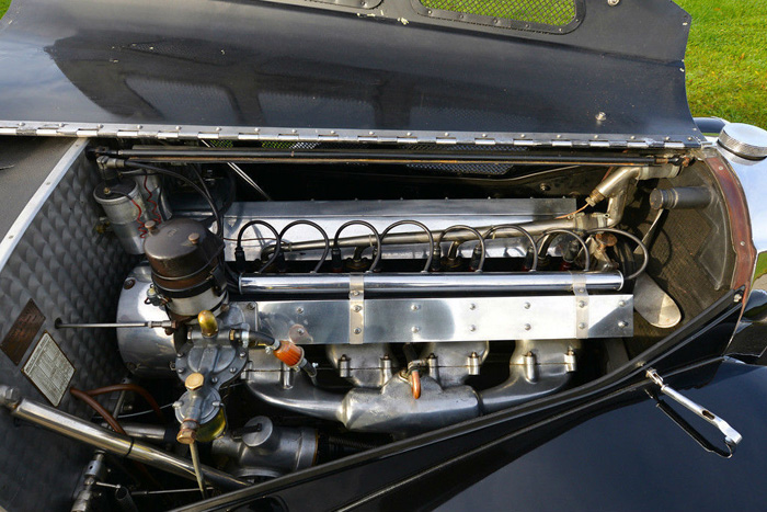 1938 Bugatti Type 57 Engine Bay