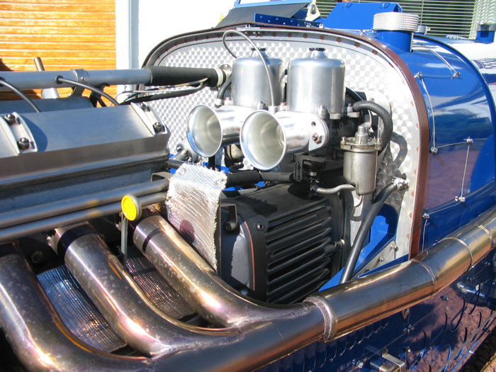 1933 Bugatti Type 59 Grand Prix Replica Engine Bay