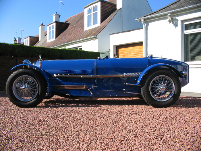 1933 Bugatti Type 59 Grand Prix Replica Side