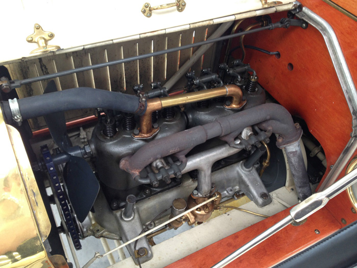 1910 Buick Model 10 Convertible Engine Bay