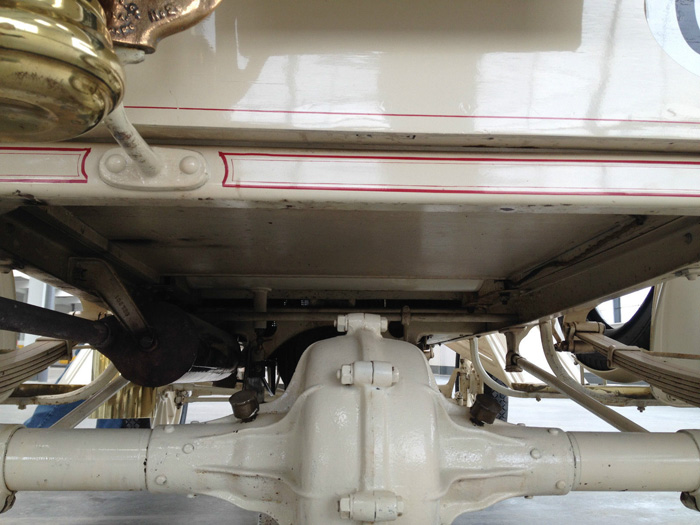 1910 Buick Model 10 Convertible Underside