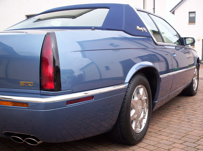 1997Cadillac Eldorado Biaritz Coupe Rear Side