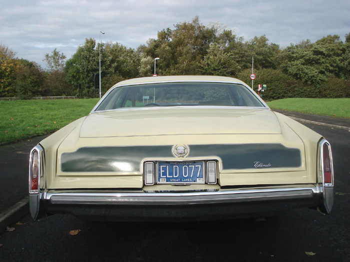 1977 Cadillac Fleetwood Eldorado 7.0 V8 Back