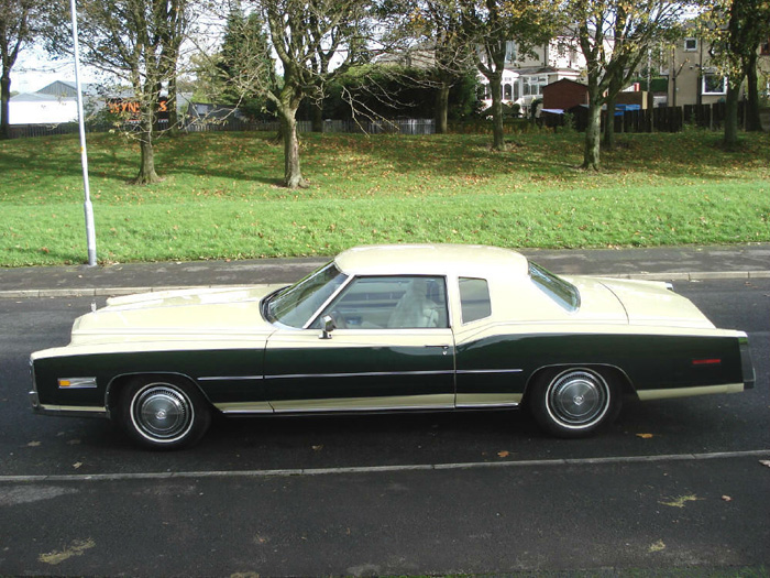 1977 Cadillac Fleetwood Eldorado 7.0 V8 Left Side